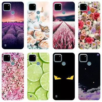 Для Realme C21Y C 21Y RealmeC21Y чехол Мягкая силиконовая задняя крышка чехол для телефона с рисунком Звездное небо For Realme C21Y