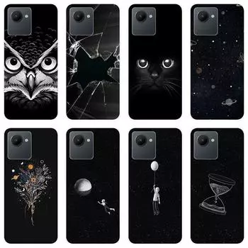 Для Realme C30S C53 GT3 GT 3 C 30S RealmeC30S чехол Мягкая силиконовая задняя крышка чехол для телефона с рисунком для творчества For Realme C30S