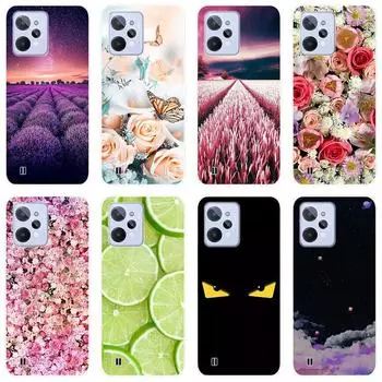 Для Realme C31 C 31 RealmeC31 чехол Мягкая силиконовая задняя крышка чехол для телефона с рисунком Звездное небо For Realme C31