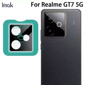 Для Realme GT7 5G Китайское стекло IMAK High Definition Glass Lens Film Черная версия Realme GT7 5G
