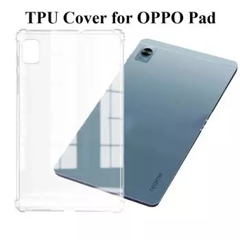 Для Realme Pad 10,4 2021 Pad mini 8,7 2022 Подставка для планшета Силиконовый мягкий чехол из ТПУ Funda для планшета OPPO Pad 11 2022 Подушка безопасности Realme Pad mini 8.7 чистый