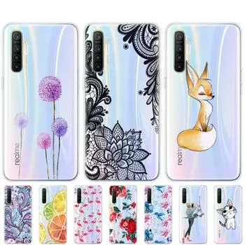 Для Realme XT Чехол RMX1921 Мягкий TPU Телефон Задняя Крышка Для OPPO RealmeXT Чехол Силиконовый Бампер Сумка Коке 6.4 дюйма For Realme XT