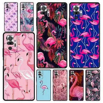 Для Redmi 10C Чехлы Funda Pink Red Flamingo Чехол для телефона для Xiaomi Redmi Note 12 11 9S 9 8 10 Pro Plus 7 9T 8T 9C 9A 8A Чехол Redmi Note 12Pro