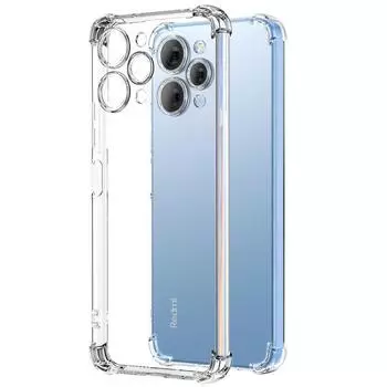 Для Redmi 12 Air-Bag Heavy Duty, ультратонкий, тонкий, мягкий, прозрачный, силиконовый чехол из ТПУ, чехол для телефона Redmi 12 чистый