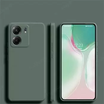 Для Redmi 13C Чехол Чехол Redmi 13C 12C Fundas Coque Жидкий Силикон Мягкий TPU Телефон Бампер Redmi 13C Redmi 13C 4G чёрный