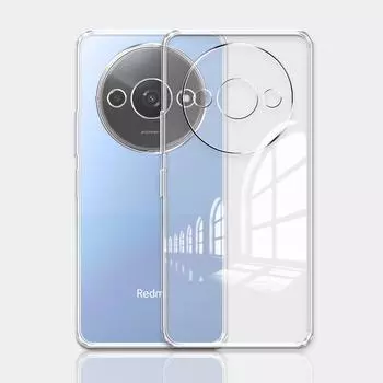 Для Redmi A3 Чехол Задняя Крышка Прозрачный Силиконовый Мягкий Защитный Чехол Для Телефона Для Redmi A3 4G Противоударный Чехол Для Xiaomi Redmi A3 Fundas For Redmi A3 4G чистый