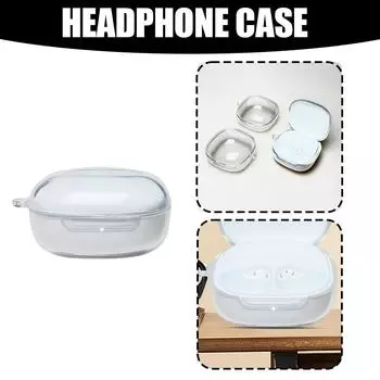 Для Redmi Buds 6 Play Ear Case Bluetooth Headset Protective 6 Для Redmi Empty Charge Box Case R0T0 Transparent-for Redmi Buds 6 play