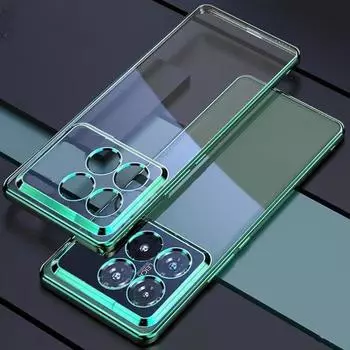 Для Redmi K70 Pro K70E гальванический чехол для телефона Redmi K70 E K70Pro, универсальный силиконовый чехол с объективом, мягкий чехол на заднюю панель For Redmi K70 чёрный