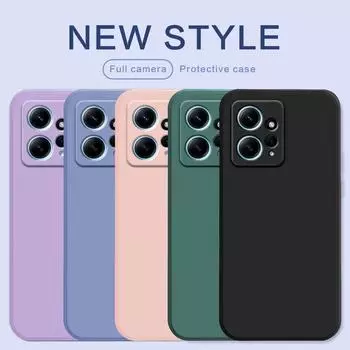 Для Redmi Note 12 12 Pro 12S Чехол 4G 5G Fundas Силиконовый противоударный бампер Чехол Note 12 PRO Plus Turbo Задняя крышка Цветной Коке For Redmi Note 12 4G