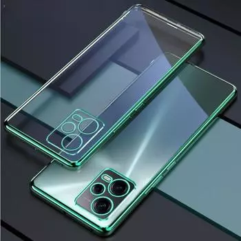 Для Redmi Note 12 Pro Plus 5G 12Pro 12Pro+ гальванический чехол для телефона объектив все включено силиконовый мягкий чехол задняя крышка чехлы Redmi Note12ProPlus серебряный