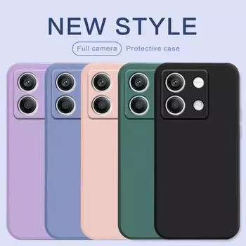 Для Redmi Note 13 5G Чехол Fundas Мягкий силиконовый противоударный чехол для телефона Redmi Note13 Pro 13 ProPlus Задняя крышка Цветной чехол For Redmi Note 13 5G