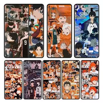 Для Redmi Note 9A 10 9 8 9S 7 9T 9C K40 11 Pro K40S K50 8T Armor Para Celular Funda Haikyuu Волейбол Аниме Redmi Note 7