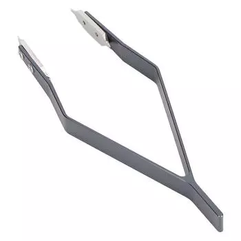 Для ремонта часов Нержавеющая сталь 7825 V-образный пинцет для пружинных стержней часов V-образной формы