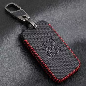 Для Renault Captur Clio Megane Koleos Kadjar универсальный кожаный чехол для ключей от машины своими руками