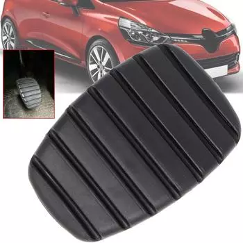Для Renault Clio 2 3 4 Lutecia символ такси экспресс Nissan Platina 1998-2020 черные резиновые накладки на педали сцепления и тормоза 1PC