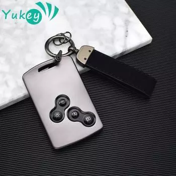 Для Renault Clio Laguna Koleos Megane Fluence Zoe Scenic Captur Card 4 кнопки чехол для автомобильного ключа чехол для дистанционного ключа из ТПУ Set 1