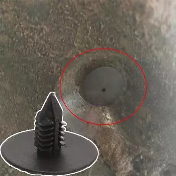 Для Renault Clio Scenic Megane, накладки на колесные арки, зажимы для накладки на брызговики 10X