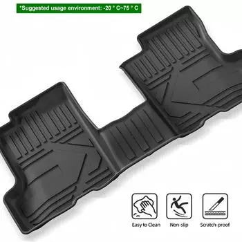 Для Renault Dacia Duster 2018-2025 бензиновый автомобильный коврик багажника TPE 3D коврики комплект аксессуары левый руль