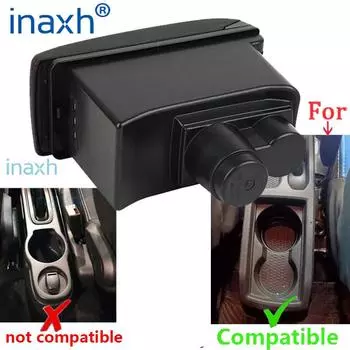 Для Renault Duster Подлокотник Для Dacia Duster Автомобильный подлокотник Ящик 2019-2025 Центральная консоль Ящик для хранения Украшения Аксессуары кожа