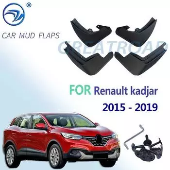 Для Renault Kadjar 2015-2016 17 18 брызговик автомобиля Renault крылья Kadjar брызговики автомобильные аксессуары Тюнинг автомобилей 2015-2019