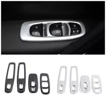 Для Renault Kadjar 2015-2019 внутренняя дверь подлокотник стеклоподъемник переключатель кнопка панель крышка отделка салона автомобиля стиль ремонт