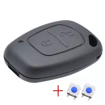 Для Renault Kangoo Traffic Master Nissan Interstar Primastar Opel Vivaro Movano 2004-2009 чехол для дистанционного ключа + 2 кнопочных переключателя