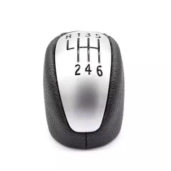 Для Renault/Laguna MK3 2007-2014 PU 6-ступенчатая механическая ручка переключения передач, кожаный рычаг переключения передач, ручной шарик 2008 2009 2010 2011 2012 2013