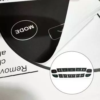 Для Renault Megane/ Master/ Scenic IIICD Радио Аудио Ремонт Наклейка Управление Кондиционер Панель Ремонт Наклейки Кнопка Кнопка B3T3