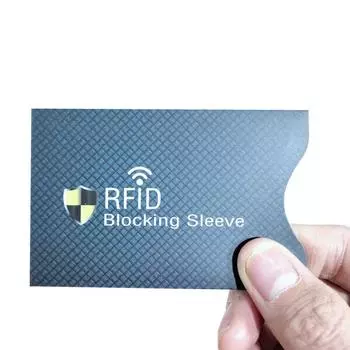 для RFID 1PC Защитный чехол для кредитных карт, противоугонный чехол, блокирующий мешок, держатель для карт ручной работы оранжевый