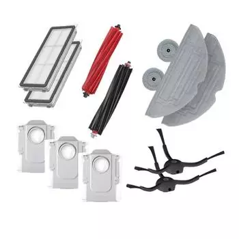 Для Roborock S8 Maxv Ultra аксессуар моющийся фильтр основная / боковая щетка швабра пылесборник детали робота пылесоса