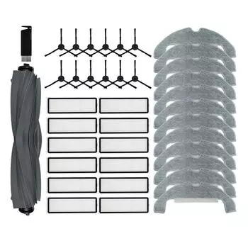 Для робота-пылесоса Dreame D10S Plus основная боковая щетка, тряпка, тряпка, фильтр Hepa, запасные части, комплект аксессуаров