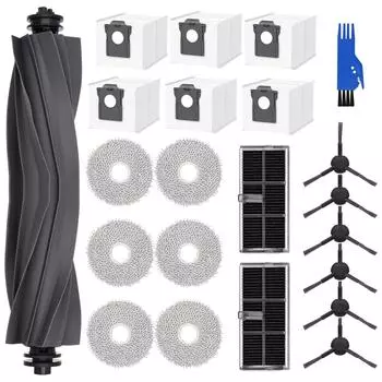 Для робота-пылесоса Dreame L10s Pro Ultra Heat основная боковая щетка фильтр Hepa ткань для швабры пылесборники аксессуары CHINA