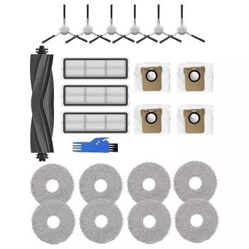 Для робота-пылесоса Dreame L10S Ultra, L10 Ultra Основная боковая щетка Фильтры HEPA Пылесборники Насадки для швабры Запасные части CHINA