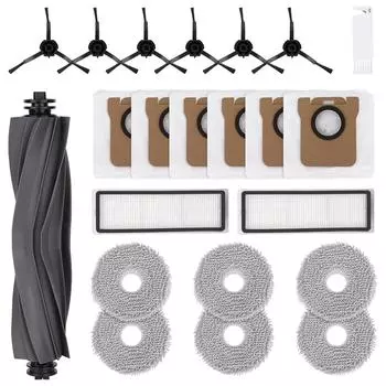 Для робота-пылесоса Dreame L20 Ultra / L30 Ultra запасные части основная боковая щетка HEPA-фильтры тряпка для швабры пылесборники CHINA