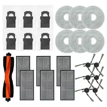 Для робота-пылесоса Dreame X40 Ultra/X40 Pro сменная основная боковая щетка тряпки для швабры фильтр пылесборник аксессуары