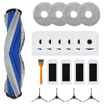 Для робота-пылесоса Ecovacs Deebot T30 Pro Omni / T30 Omni / T30 Max основная боковая щетка фильтр Hepa ткань для швабры пылесборник CHINA