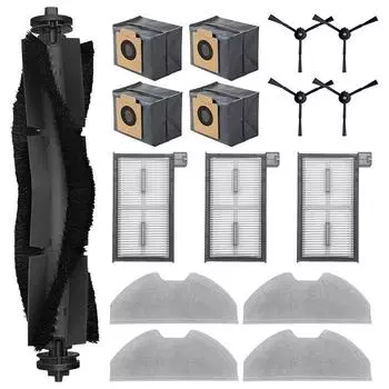 Для робота-пылесоса Eufy X8 Pro SES основная боковая щетка фильтр Hepa ткань для швабры пылесборники запасные части