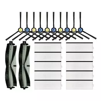 Для робота-пылесоса ILIFE T20s сменная основная боковая щетка HEPA фильтр запасные части аксессуары CHINA