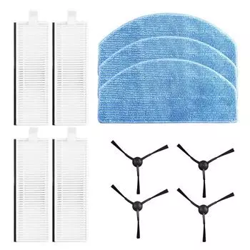 Для робота-пылесоса Laresar Evol 3, запасные части, боковая щетка, фильтр, накладка для швабры