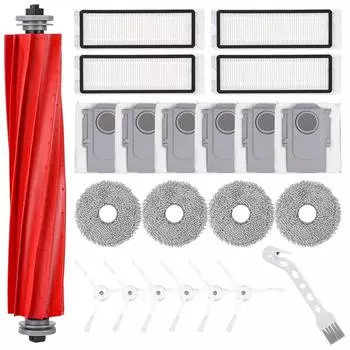 Для робота-пылесоса Roborock Q Revo PRO/Q Revo S/Q Revo MaxV детали основная боковая щетка фильтр Hepa ткань для швабры пылесборники CHINA