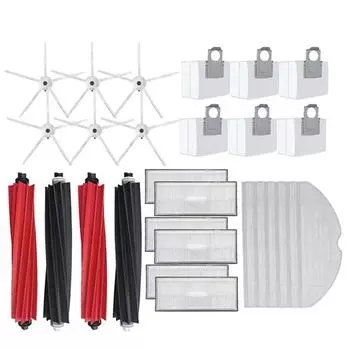 Для робота-пылесоса Roborock S8 S8+ основная боковая щетка швабра фильтр Hepa пылесборник чистящая роликовая щетка аксессуары