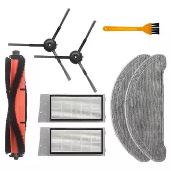 Для робота-пылесоса Roidmi Eve Plus SDJ01RM сменный аксессуар салфетка для швабры фильтр Hepa основная щетка боковые щетки аксессуары