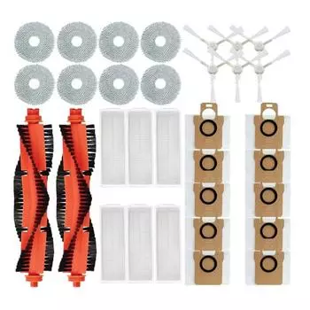 Для робота-пылесоса Xiaomi Mijia M30 Pro основная боковая щетка Hepa фильтр швабра Choth пылесборники запасные части аксессуары