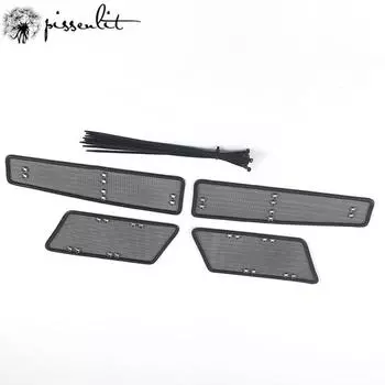 Для Roewe EI5 2018 2019 2020 Аксессуары Гоночные решетки Сетка от насекомых Блестки EI5 Diamond Net Защитная сетка для резервуара для воды Панель чёрный