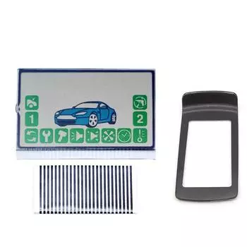 Для России A92 Стекло ЖК-дисплея + крышка брелка A92 Стеклянный ЖК-дисплей с дистанционным управлением с полосками зебры LCD Glass+Lens