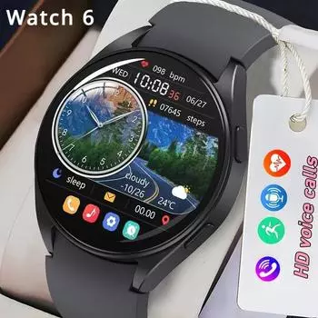 Для Sacosding Watch 6 Смарт-часы Женские Мониторы Здоровья Bluetooth Вызов GPS Трекер Движения IP68 Водонепроницаемые Смарт-часы Мужчины Для Android IOS