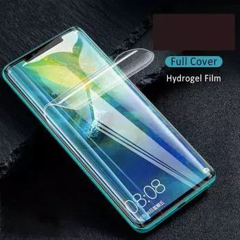 Для Samsung A12 A30 A32 A50 A72 A71 S22 Huawei Honor 50 9X 9A Xiaomi Redmi 9A 9C iPhone 11 Защитная пленка для экрана Полное покрытие HD Прозрачная гидрогелевая пленка Xiaomi Redmi Note 9S чистый