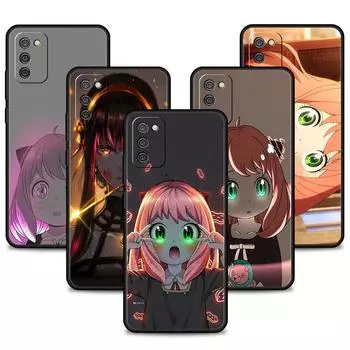 Для Samsung A12 A51 A52 A41 A21s A72 A31 A02s A71 A32 4G A73 A53 A52s 5G Print Funda SpyFamily Cute Yor Anya Bright Drawing Samsung A73 5G