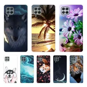 Для Samsung F62 M62 A12 M12 Чехол Мягкий силиконовый чехол для телефона Samsung Galaxy F62 SM-E625F Чехлы F 62 12 M 12 2021 Бампер Shell Samsung F62