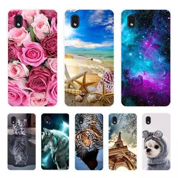 Для Samsung Galaxy A01 чехол новый модный ярлык бирка мягкий TPU чехол для телефона Samsung A01 Core A 01 A01Core A015F A013F Fundas Samsung A01